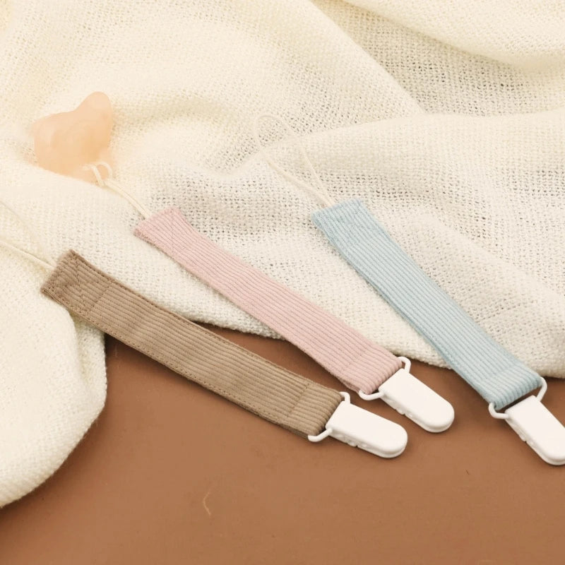 Pacifiers Clip Teether Pacifiers Straps Baby Dummy Clip for Girls Boy Pacifiers Chain Baby Supply A2UB